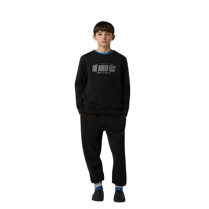 Sudadera Junior TNF Reflective Crew: comodidad, estilo y mayor visibilidad