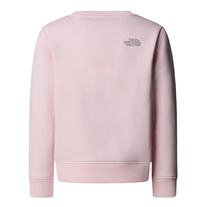 Felpa da bambina TNF Reflective Logo: comfort e visibilità per tutti i giorni