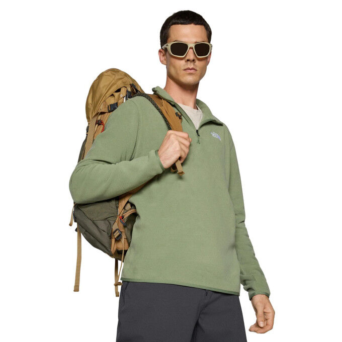 TNF Glacier 1/4 zip – un pile da uomo che unisce comfort e tecnicità