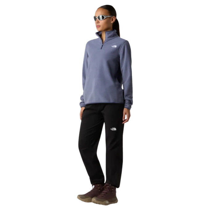TNF Glacier 1/4 zip Women: the fleece for seasoned adventurers