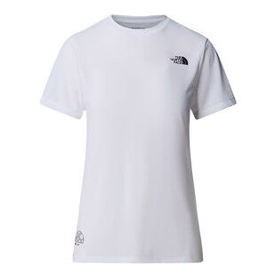 Camiseta para mujer The North Face Multiple Placement - TNF White: comodidad y estilo outdoor
