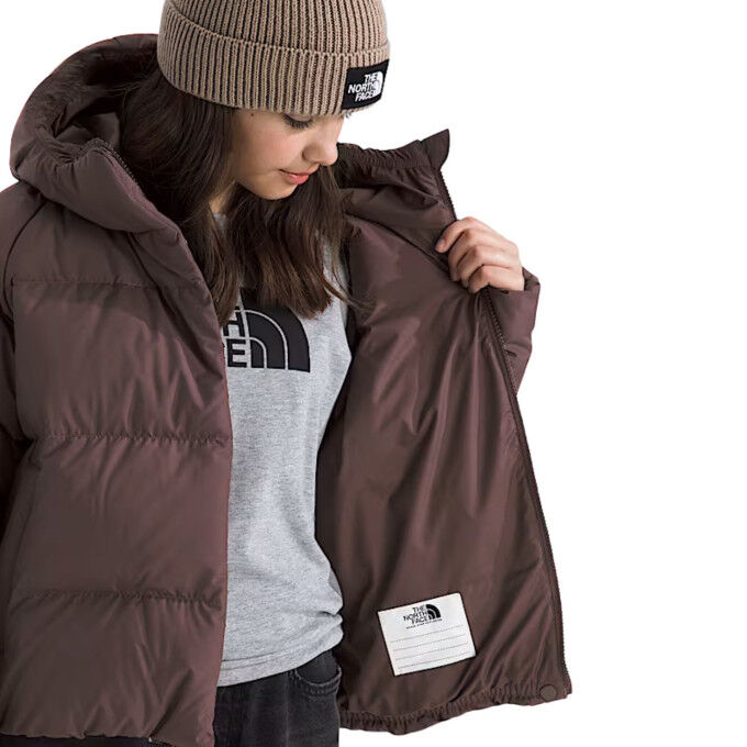 TNF North Down Girl: warm and comfortable down jacket for young explorers