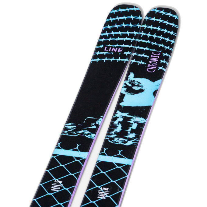 Skiset Line CHRONIC 101 + Bindungen – Freestyle & All-Terrain