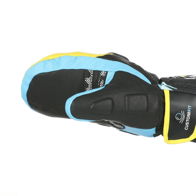 Level SQ CF – Customizable junior mittens made from waterproof leather