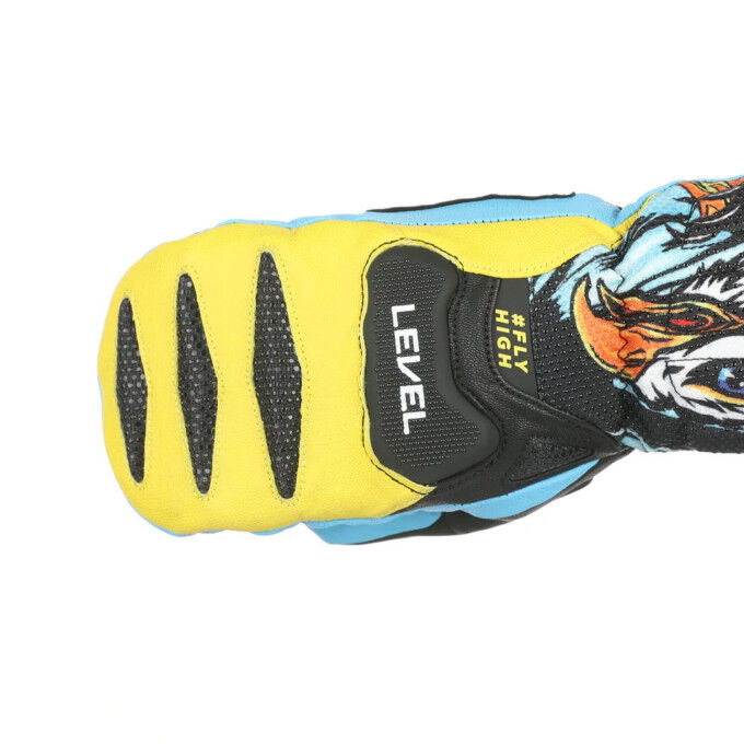 Level SQ CF – Customizable junior mittens made from waterproof leather