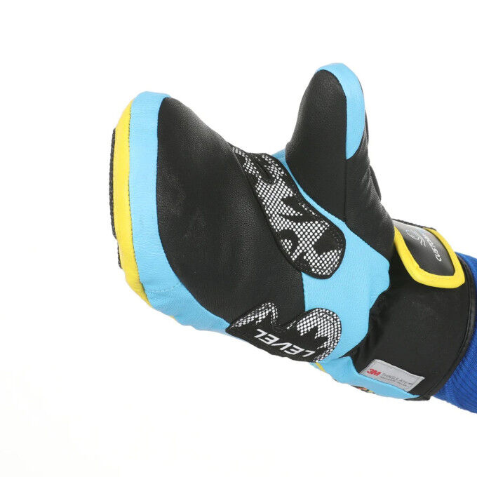Level SQ CF – Customizable junior mittens made from waterproof leather