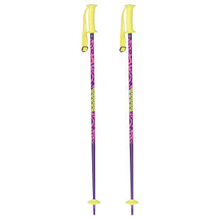 Bastón de esquí para niños CHARM Purple: ligero y resistente