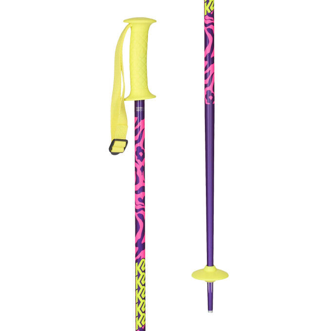 batons de ski k2 - Style Composite Blanc Femme - Femme - Taille 115 K2 BOYS Sprout Green children's