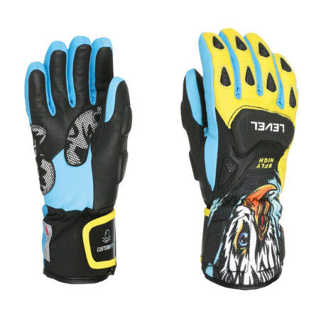 Level SQ CF Junior Ski Glove – Waterproof Leather & Thinsulate