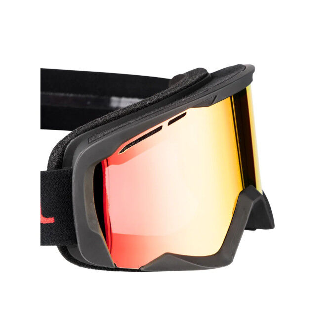 Rossignol: SPIRAL BLACK RED unisex ski goggles