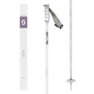 Bâtons de ski SCOTT Kira – Aluminium 5083, rondelle All-Mountain