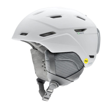 Mirage Matte White Helm – Mit MIPS® und einstellbarer Belüftung