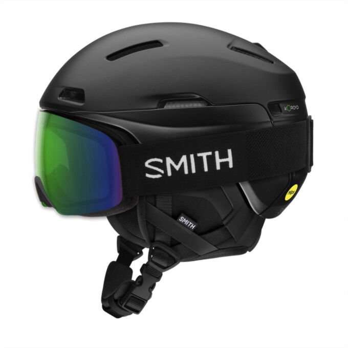 SMITH Accel Mips® Matte Black Helm – Leicht und schützend