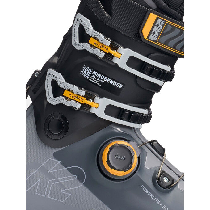 K2 Mindbender 100 BOA – Comfortable men's ski boots for freerando