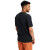 Burton Classic Mountain High SS Nero – T-shirt da uomo in cotone peruviano