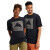 Burton Classic Mountain High SS Negro – Camiseta de algodón peruano para hombre