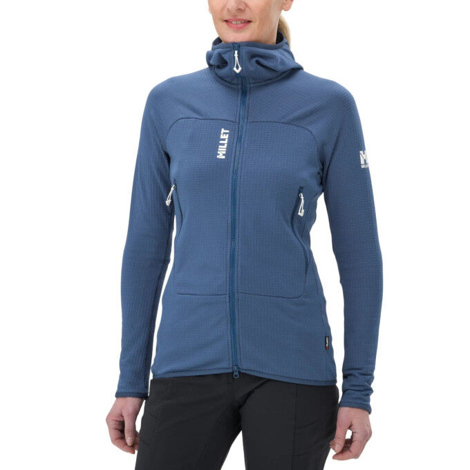 Sherpa Jacket Forro Polar Millet Mujer Fleece Forro Polar Amarillo