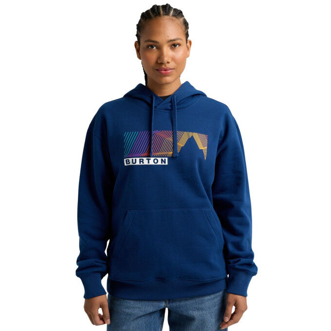 Felpa con cappuccio unisex Burton Elmore - Comodità casual e stile outdoor
