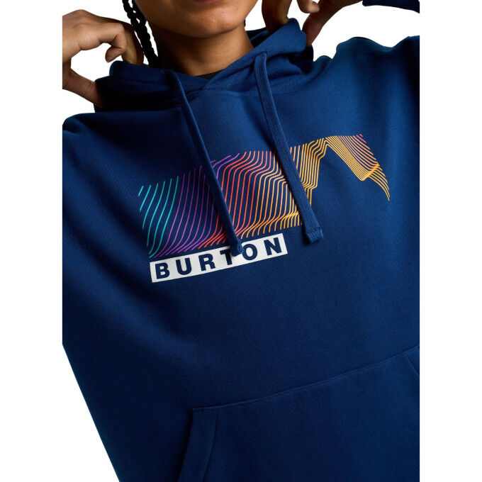 Burton Elmore Unisex-Hoodie – Lässiger Tragekomfort und Outdoor-Style