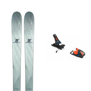 Skiset Stöckli STORMRIDER 95 + Bindung : Farbe - Unicolor, Größe der Skier - 176