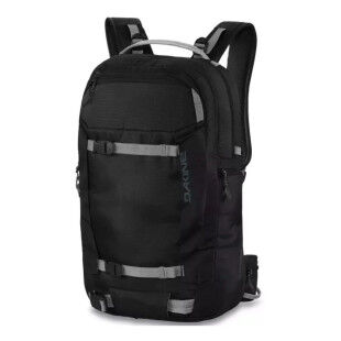 Dakine Mission Pro 25L - Black: versatile ski and snowboard backpack