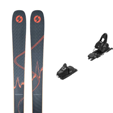 Confezione di sci Blizzard ANOMALY 88 + attacco : Colore - BLU/ARANCIONE, Dimensioni dello sci - 170