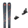Confezione di sci Blizzard ANOMALY 88 + attacco : Colore - BLU/ARANCIONE, Dimensioni dello sci - 170