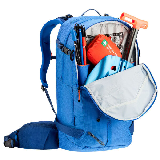 Deuter Freerider 30 Neptune Nightblue : sac à dos de ski performant