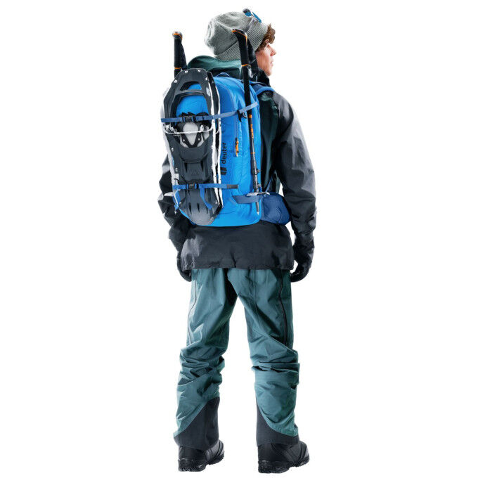 Deuter Freerider 30 Neptune Nightblue: mochila de esquí de alto rendimiento