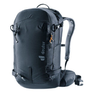 Deuter Freerider 30 Black: mochila de esquí y freeride para hombre