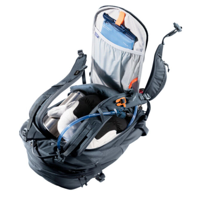 Deuter Freerider 30 Black: ski and freeride backpack for men