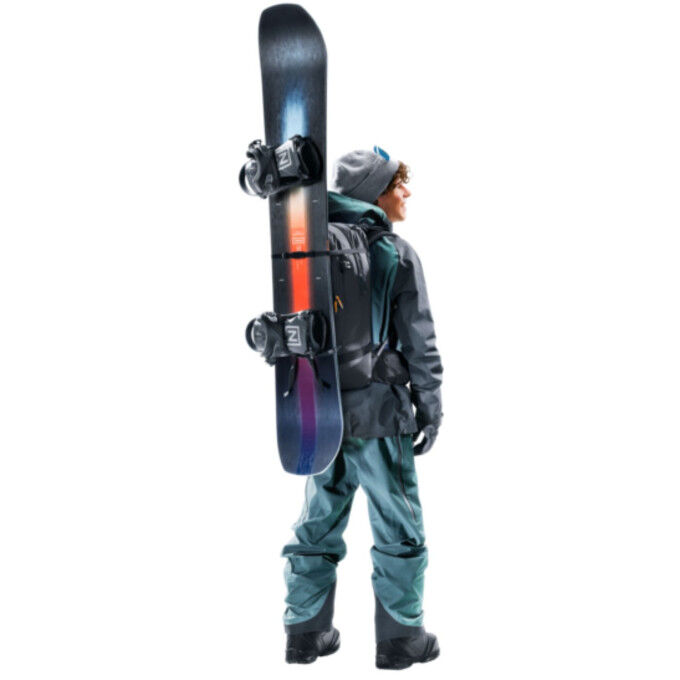Deuter Freerider 30 Black: ski and freeride backpack for men