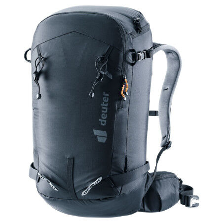 Deuter Freerider Pro 32+10 Black: mochila técnica para freeride