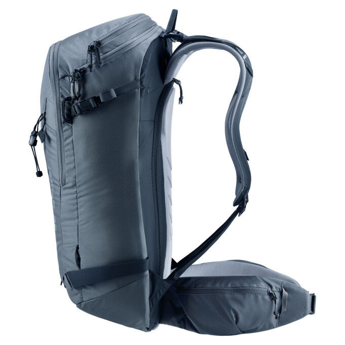 Deuter Freerider Pro 32+10 Black: technical backpack for freeriding