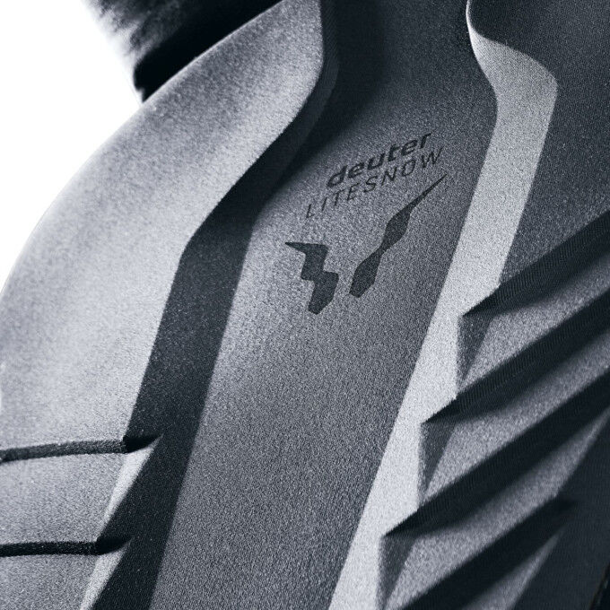 Deuter Freerider Pro 32+10 Black: technical backpack for freeriding