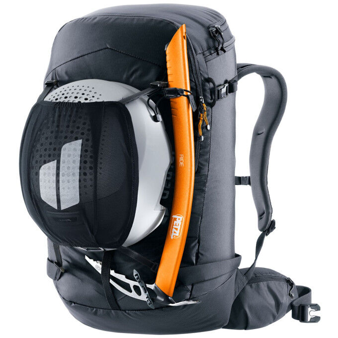 Deuter Freerider Pro 32+10 Black: technical backpack for freeriding