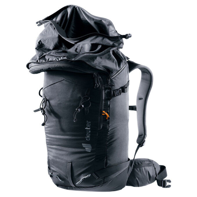 Deuter Freerider Pro 32+10 Black: technical backpack for freeriding