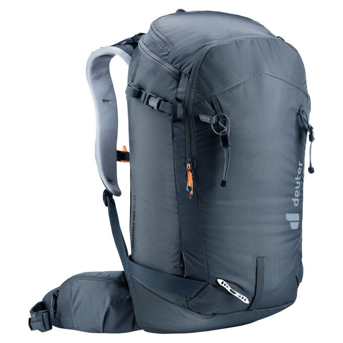 Deuter Freerider Pro 32+10 Black: technical backpack for freeriding