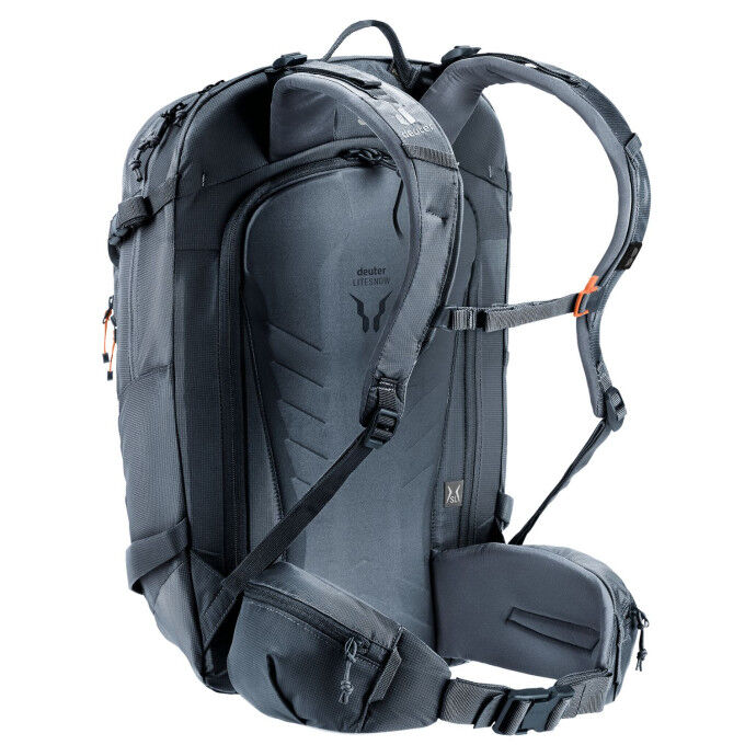 Deuter Freerider 22 SL Black: the backpack for demanding female freeriders