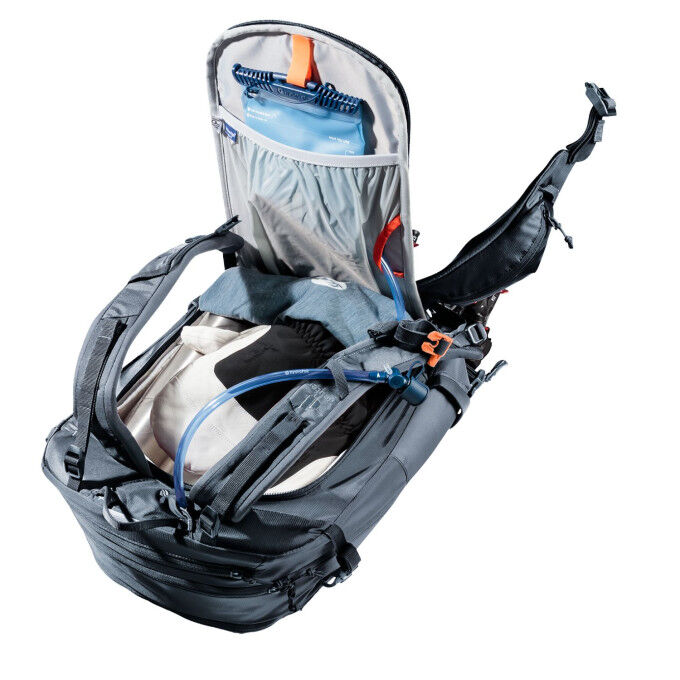 Deuter Freerider 22 SL Black : le sac à dos des freerideuses exigeantes