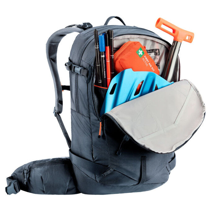 Deuter Freerider 22 SL Black: the backpack for demanding female freeriders