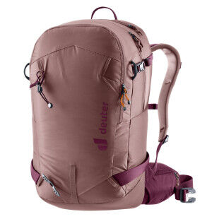 Deuter Freerider 22 SL Ashrose-Cassis : sac à dos de ski pour femmes