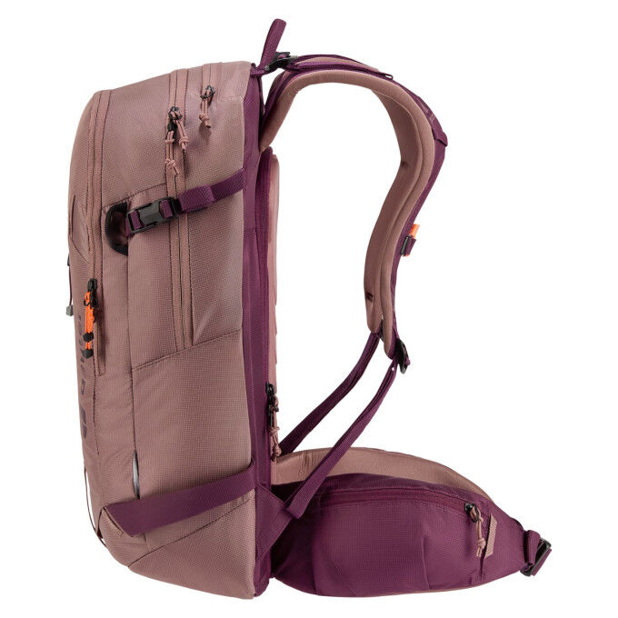 Deuter Freerider 22 SL Ashrose-Cassis: zaino da sci da donna