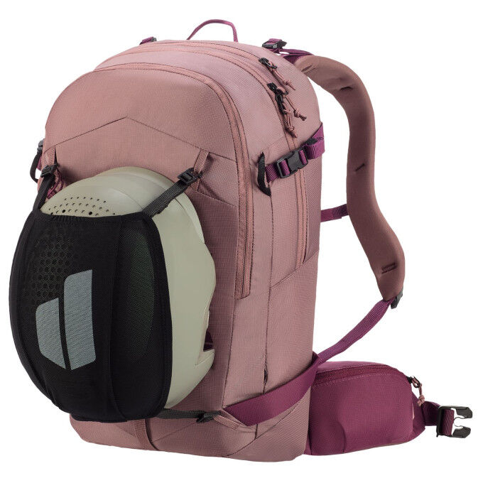 Deuter Freerider 22 SL Ashrose-Cassis: women's ski backpack
