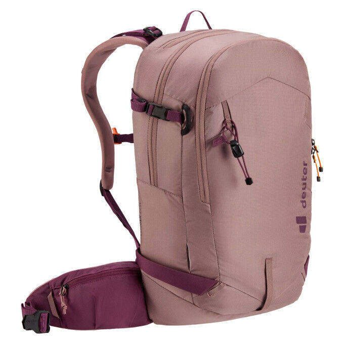 Deuter Freerider 22 SL Ashrose-Cassis: women's ski backpack