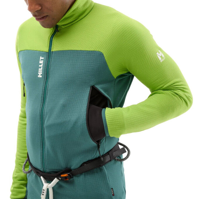 Men's FUSION GRID Fleece | Lightweight, warm, and compact