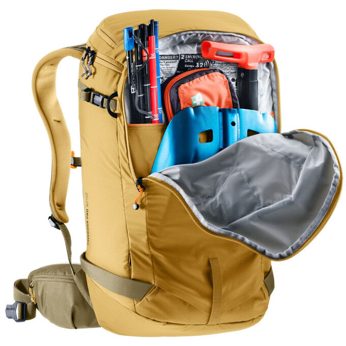 Deuter Freerider Pro 32+10: mochila técnica para esquiadores exigentes