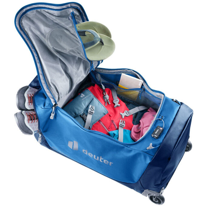 Deuter Duffel Pro Roller 90: geräumige und robuste Reisetasche mit Rollen