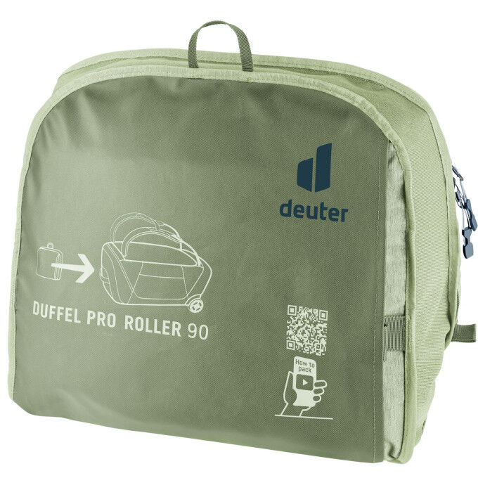Deuter Duffel Pro Roller 90: space, comfort, and flexibility when traveling