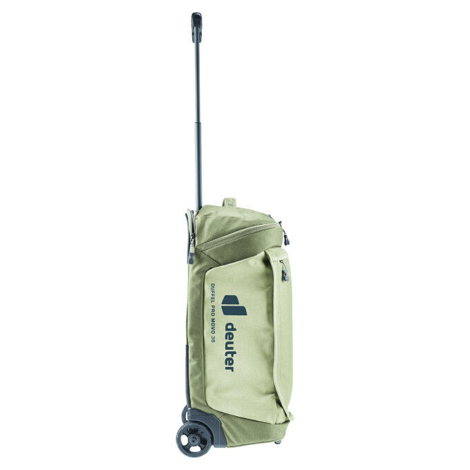 Deuter Duffel Pro Movo 36 Mineral-Grove: compact and sturdy travel bag